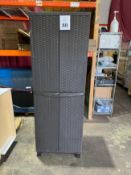 PLASTIC STORAGE CABINET