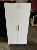 WOOD STORAGE CABINET