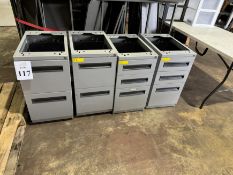 METAL UNDER DESK FILE CABINETS