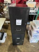 METAL TWO DRAWER FILE CABINETS