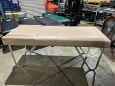 WINCO TREATMENT TABLE WITH ADJUSTABLE HEAD REST