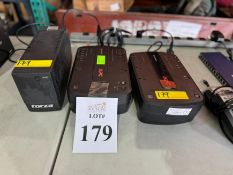 ASSORTED BATTERY BACK UPS