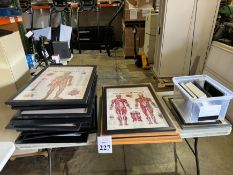 LOT CONSISTING OF ASSORTED FRAMED PRINTS