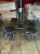 ASSORTED SET STOOLS