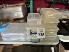 LOT CONSISTING OF PLASTIC STORAGE BINS