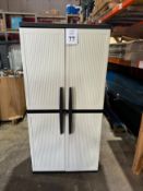 PLASTIC STORAGE CABINET