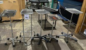 ASSORTED MAYO TRAY STANDS