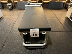 FITBENCH PADDED WORKOUT BENCH INCLUDING WEIGHTS