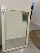 MOSAIC MIRROR MEASURING 3' W X 54 1/4