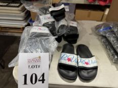 LOT CONSISTING OF (26) ASSORTED SIZES SLIPPERS