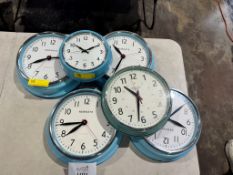 NEWGATE TEAL WALL CLOCKS