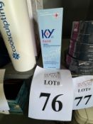 LOT CONSISTING OF (5) KY LIQUID LUBRICANT