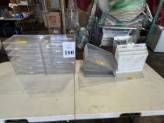 LOT CONSISTING OF ACRYLIC STORAGE BOXES
