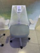 HERMAN MILLER SAYL ROLLING WORK CHAIR