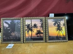 LOT CONSISTING OF FRAMED PRINTS