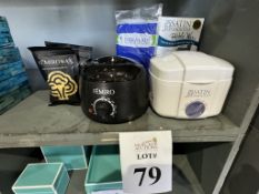 LOT CONSISTING OF USED PORTABLE WAX MACHINES