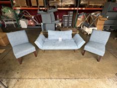 LOT CONSISTING OF SOFA/BENCH