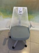 HERMAN MILLER SAYL ROLLING WORK CHAIR