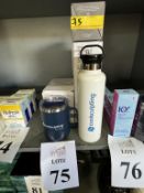 LOT CONSISTING OF (2) STAINLESS STEEL MUGS