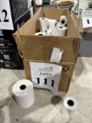 LOT CONSISTING OF (18) RECEIPT TAPE ROLLS
