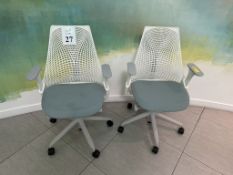 HERMAN MILLER SAYL ROLLING WORK CHAIRS
