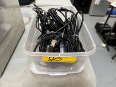 LOT CONSISTING OF ASSORTED CABLES