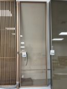 RIMADESIO SLIDING GLASS DOOR (COPPER COLOR)