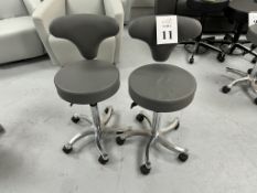 DOCTORS STOOLS WITH BACK SUPPORT ADJUSTABLE