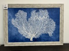 FRAMED PRINT CORAL