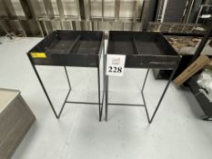 METAL TALL SIDE TABLES