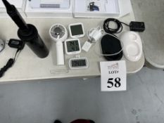 LOT CONSISTING OF PHONE CHARGES AND BASES