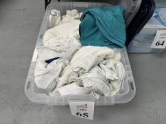 LOT CONSISTING OF ROBES, SKIRTS, BED SHEETS