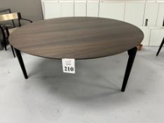 LARGE ROUND WOOD TABLE