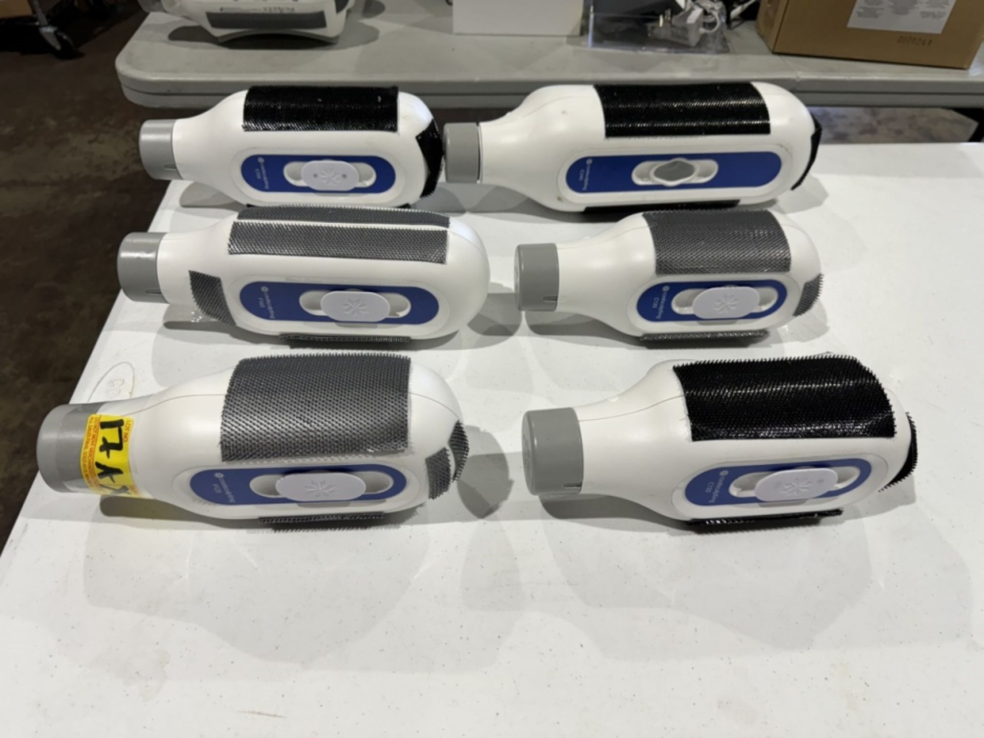 COOLSCULPTING ELITE APPLICATORS (1) F125, (1) F165, (2) C120, (1) C150, (1) C240 INCLUDES CLIPS