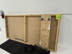 CUSTOM-MADE WOOD ROOM WALL DIVIDERS
