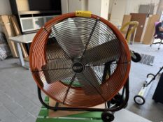 COMMERCIAL ELECTRIC DRUM FAN 24