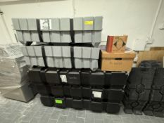 EMPTY TRADESHOW DISPLAY CASES