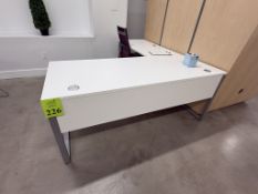 L-SHAPE DESK INCLUDES OFFICE ROLLING CHAIR