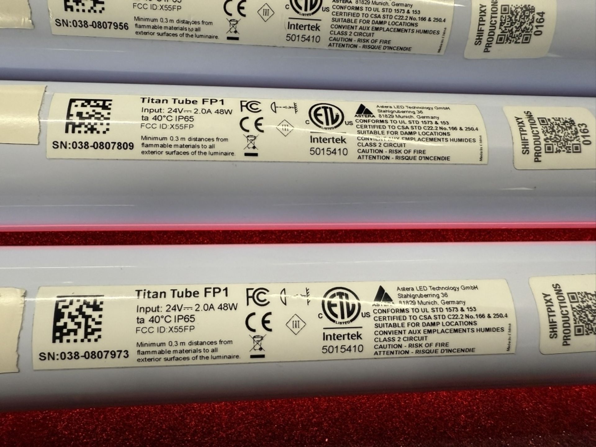 ASTERA SET OF 8 TITAN TUBES INCLUDES CHARGING CASE - Image 4 of 12