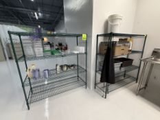 FOOD GRADE METRO RACKS 5' INCLUDES CONTENTS