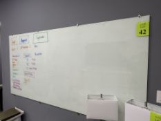 LARGE GLASS DRY ERASE BOARD WALL MOUNTED