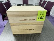 LOT CONSISTING OF MATTHEWS STUDIOS APPLE BOXES (5)