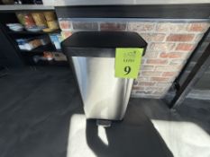 STAINLESS STEEL SOFT CLOSE TRASH CAN