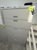 HON 5-DRAWER LATERAL FILE CABINETS