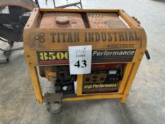 TITAN INDUSTRIAL 8,500 WATT GENERATOR