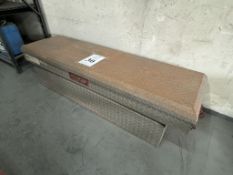 WEATHER GUARD TRUCK TOOL BOX (NO CONTENTS)