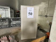 LOT CONSISTING OF CABINET