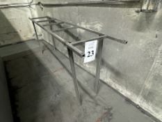 PARTS RACK MEASURING 8 'LX 18