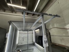 ROLLING PARTS RACK MEASURING 11' L