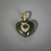 GOLD HEART PENDANT